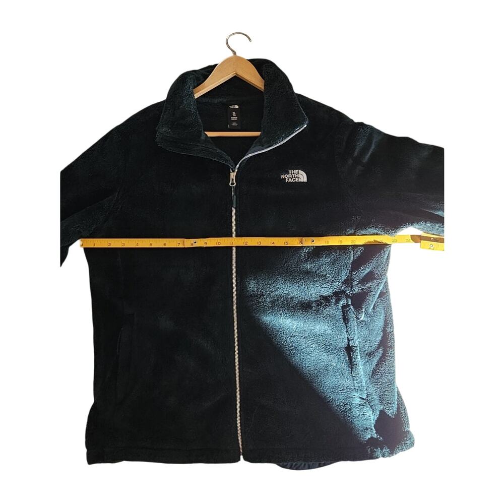 The North Face Osito High-Pile Fleece EMERALD GREEN ZIPJacket WOMEN'S XL-Tall - Picture 8 of 12